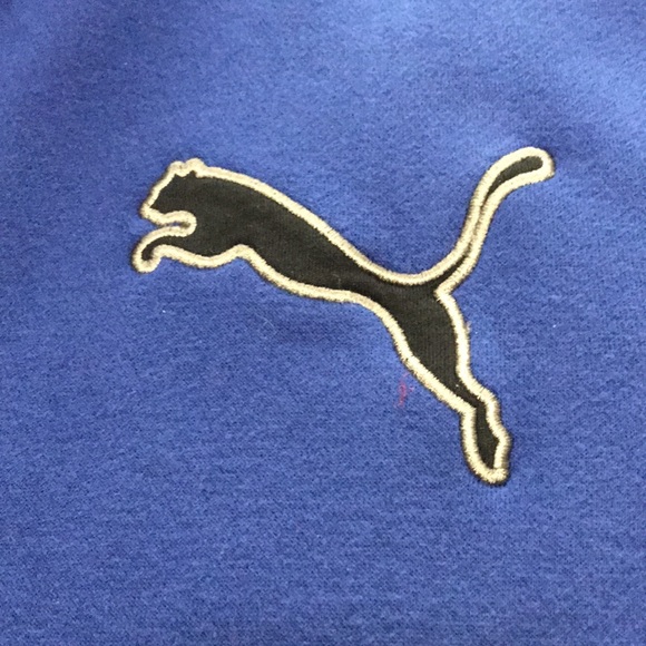 Puma Mens Hoodie, Size XL, Colour Blue - Picture 4 of 11